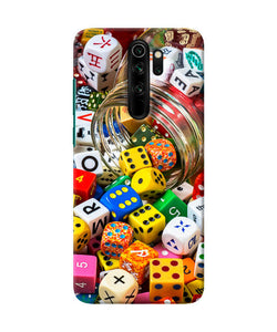 Colorful Dice Redmi Note 8 Pro Back Cover