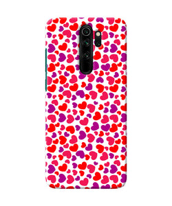 Heart Print Redmi Note 8 Pro Back Cover