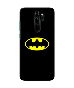 Batman Last Knight Print Black Redmi Note 8 Pro Back Cover