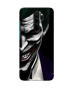 The Joker Black Redmi Note 8 Pro Back Cover