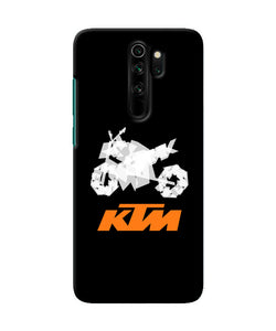 Ktm Sketch Redmi Note 8 Pro Back Cover