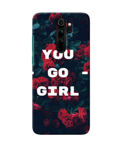 You Go Girl Redmi Note 8 Pro Back Cover