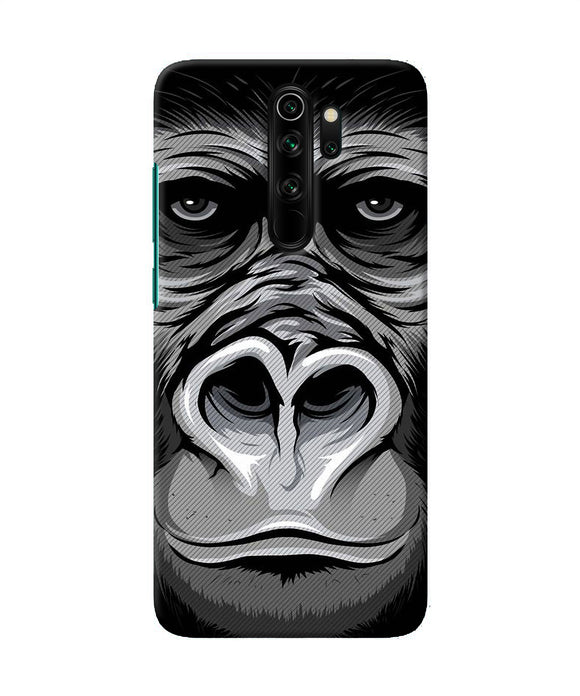 Black Chimpanzee Redmi Note 8 Pro Back Cover