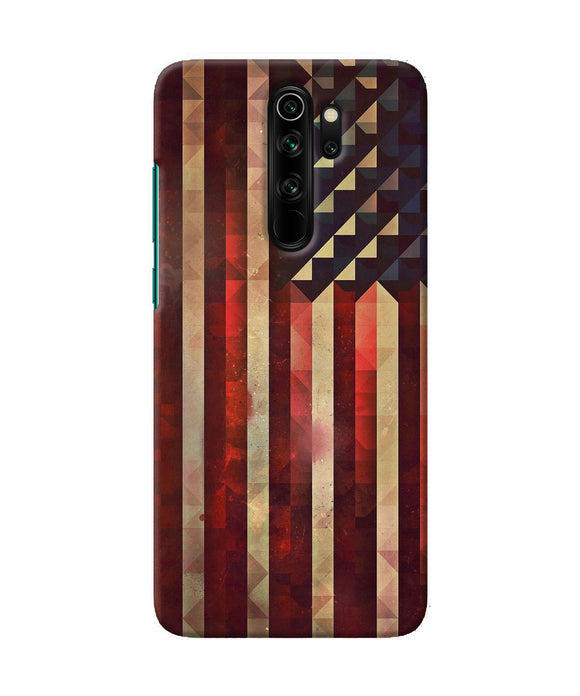 Vintage Us Flag Redmi Note 8 Pro Back Cover