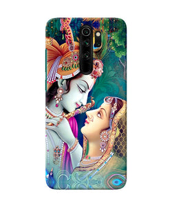 Lord Radha Krishna Paint Redmi Note 8 Pro Back Cover