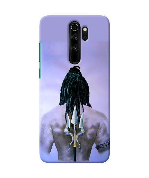 Lord Shiva Back Redmi Note 8 Pro Back Cover