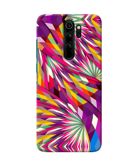 Abstract Colorful Print Redmi Note 8 Pro Back Cover