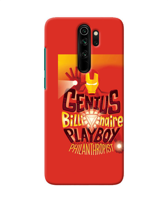 Ironman Quote Redmi Note 8 Pro Back Cover