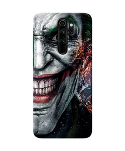 Joker Half Face Redmi Note 8 Pro Back Cover