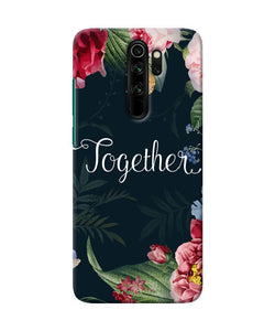 Together Flower Redmi Note 8 Pro Back Cover