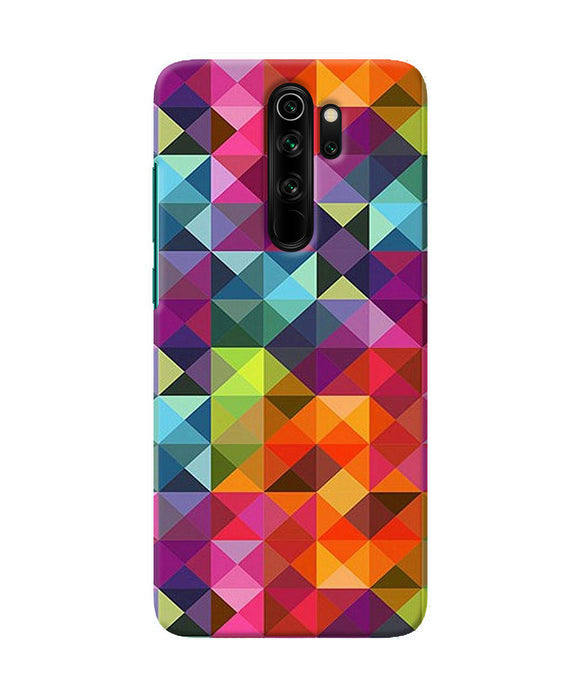 Abstract Triangle Pattern Redmi Note 8 Pro Back Cover