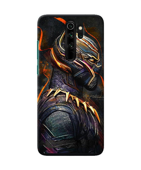 Black Panther Side Face Redmi Note 8 Pro Back Cover