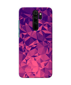 Abstract Red Blue Shine Redmi Note 8 Pro Back Cover