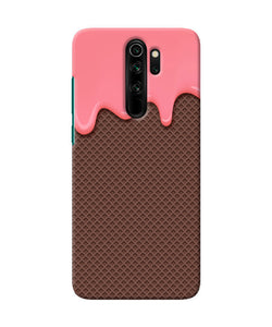 Waffle Cream Biscuit Redmi Note 8 Pro Back Cover