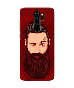 Beardo Character Redmi Note 8 Pro Back Cover