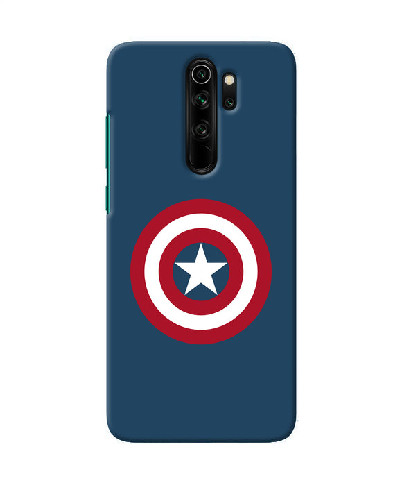 Captain America Logo Redmi Note 8 Pro Back Cover