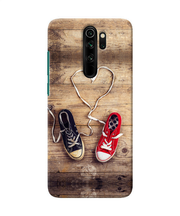 Shoelace Heart Redmi Note 8 Pro Back Cover