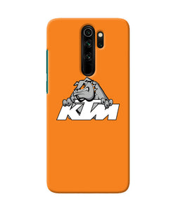 Ktm Dog Logo Redmi Note 8 Pro Back Cover