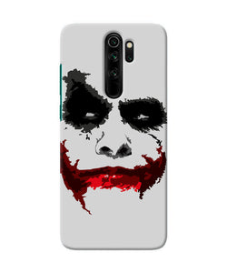 Joker Dark Knight Red Smile Redmi Note 8 Pro Back Cover