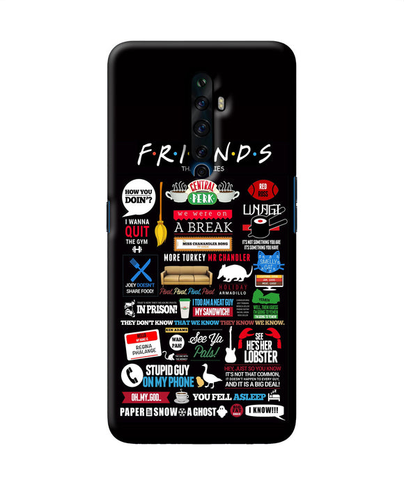 Friends Oppo Reno2 Z Back Cover