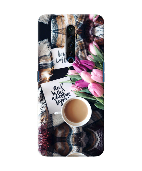 Love Coffee Quotes Oppo Reno2 Z Back Cover