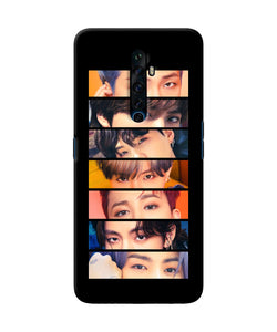 BTS Eyes Oppo Reno2 Z Back Cover