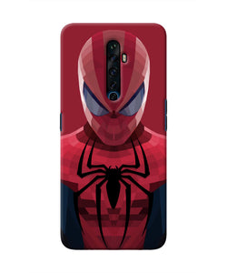 Spiderman Art Oppo Reno2 Z Real 4D Back Cover