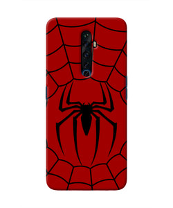 Spiderman Web Oppo Reno2 Z Real 4D Back Cover