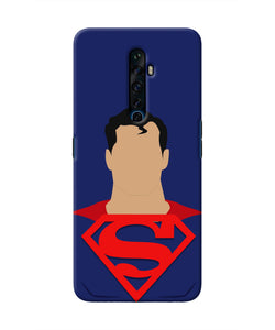 Superman Cape Oppo Reno2 Z Real 4D Back Cover