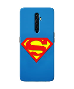 Superman Blue Oppo Reno2 Z Real 4D Back Cover