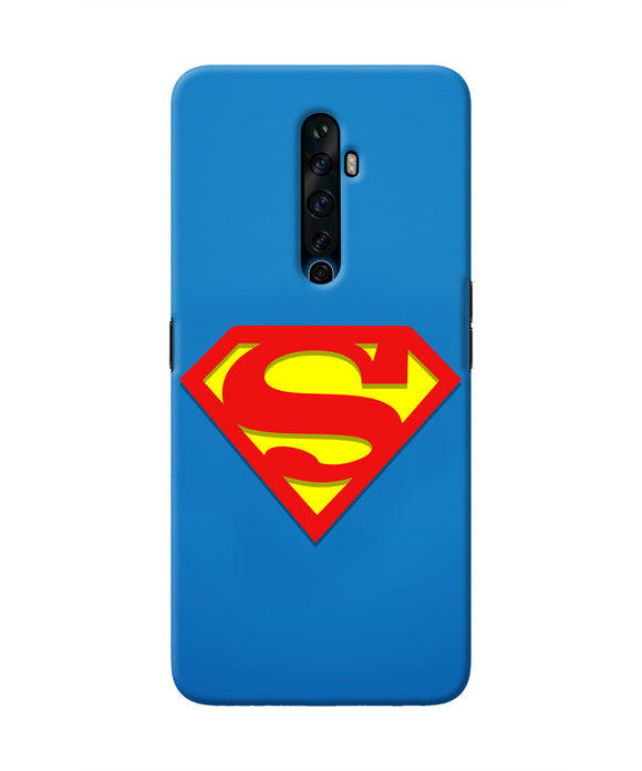 Superman Blue Oppo Reno2 Z Real 4D Back Cover