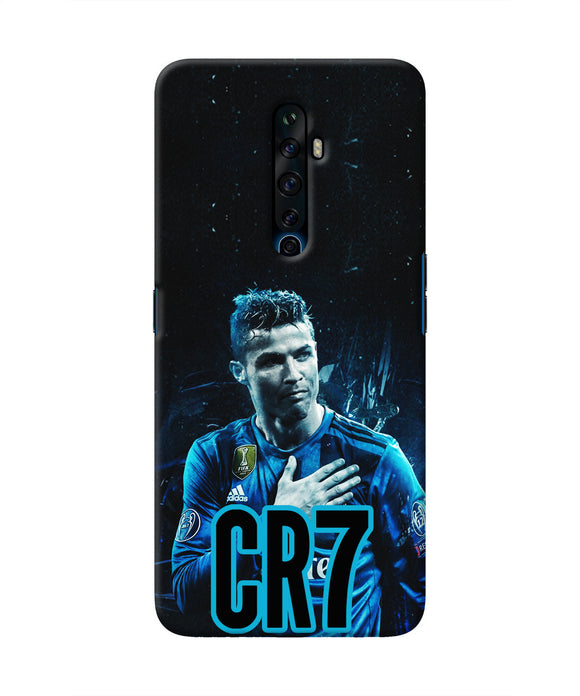 Christiano Ronaldo Blue Oppo Reno2 Z Real 4D Back Cover