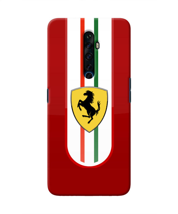 Ferrari Art Oppo Reno2 Z Real 4D Back Cover