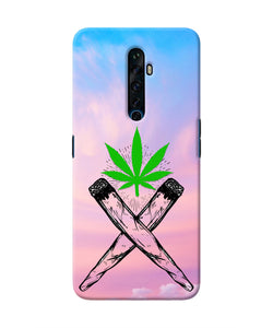 Weed Dreamy Oppo Reno2 Z Real 4D Back Cover