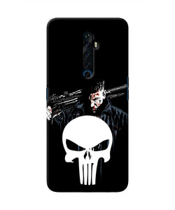 Punisher Character Oppo Reno2 Z Real 4D Back Cover