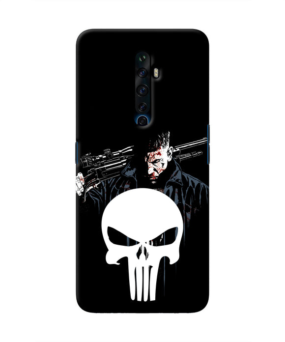 Punisher Character Oppo Reno2 Z Real 4D Back Cover