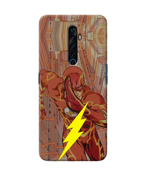 Flash Running Oppo Reno2 Z Real 4D Back Cover