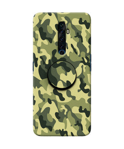 Camouflage Oppo Reno2 Z Pop Case