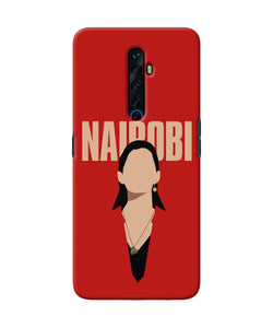 Nairobi Paint Money Heist Oppo Reno2 Z Back Cover