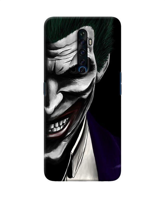The Joker Black Oppo Reno2 Z Back Cover