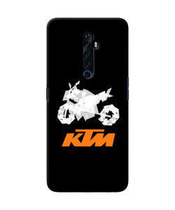 Ktm Sketch Oppo Reno2 Z Back Cover