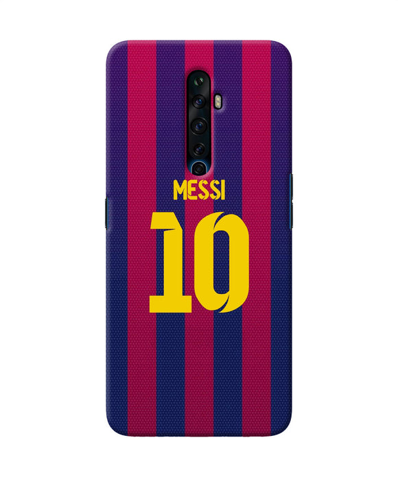 Messi 10 Tshirt Oppo Reno2 Z Back Cover