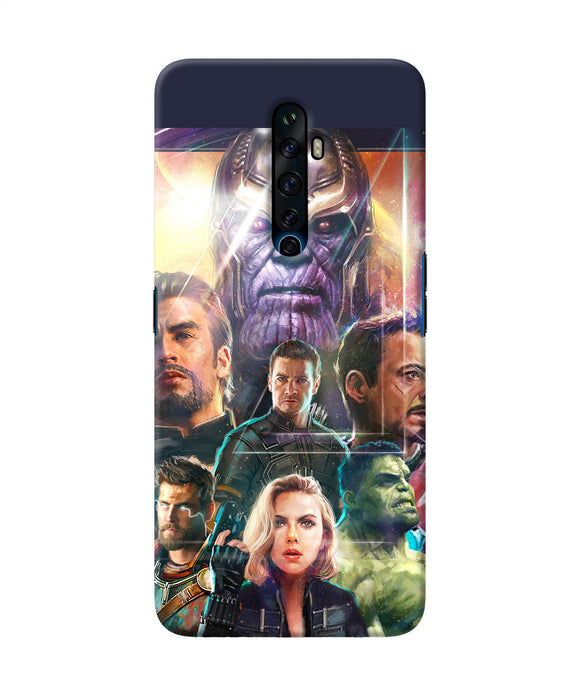 Avengers Poster Oppo Reno2 Z Back Cover