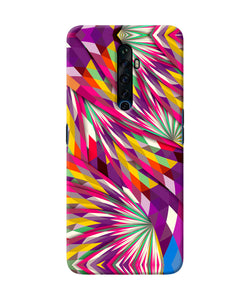 Abstract Colorful Print Oppo Reno2 Z Back Cover