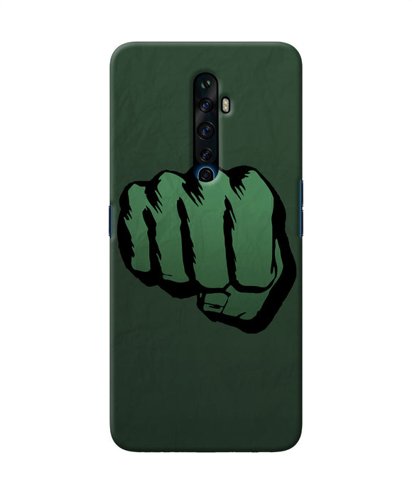Hulk Smash Logo Oppo Reno2 Z Back Cover
