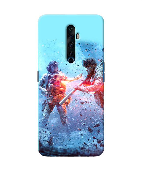 Pubg Water Fight Oppo Reno2 Z Back Cover