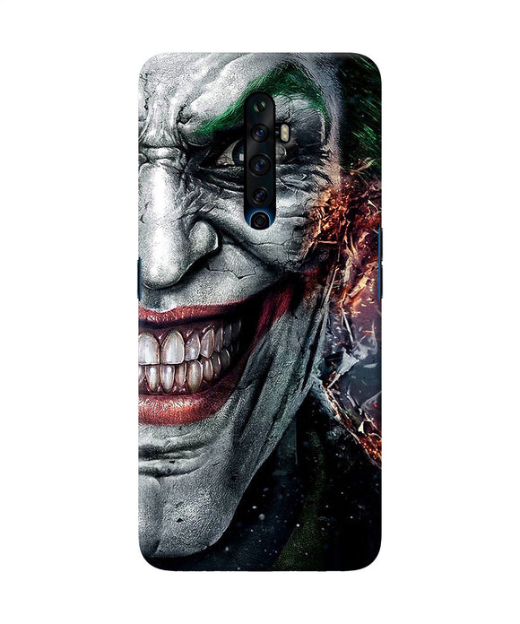 Joker Half Face Oppo Reno2 Z Back Cover