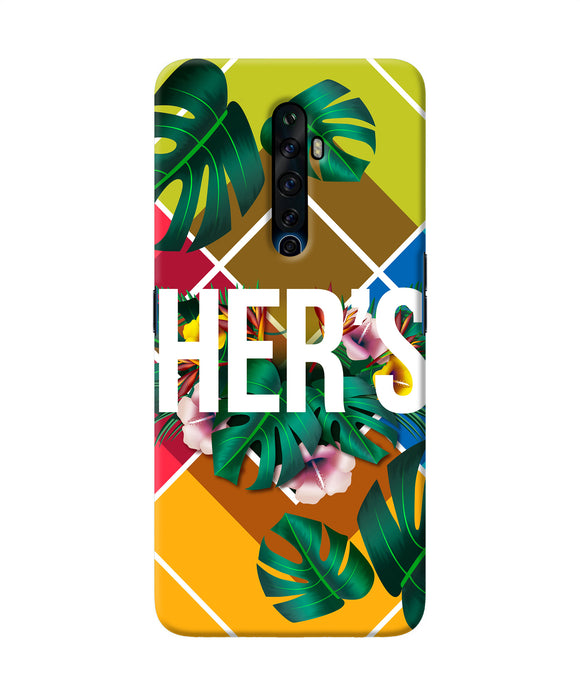 His Her Two Oppo Reno2 Z Back Cover