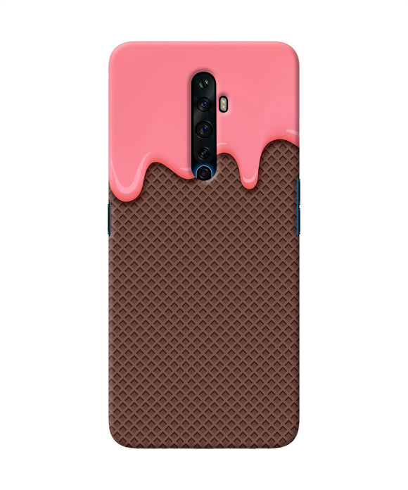 Waffle Cream Biscuit Oppo Reno2 Z Back Cover