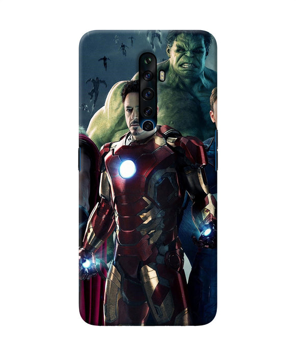 Ironman Hulk Space Oppo Reno2 Z Back Cover